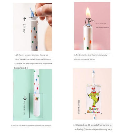 Luma Birthday Candle | Magical Fan-Powered Birthday Cake Candle 6