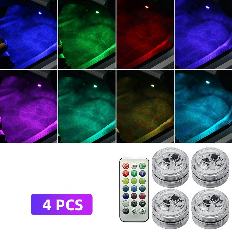 Luma Car LED Lights | 13 Color Ambient, Wireless Remote Control 10