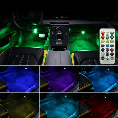 Luma Car LED Lights | 13 Color Ambient, Wireless Remote Control 3