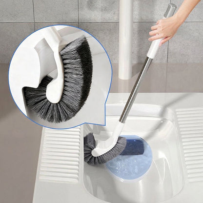 Luma Toilet Brush | Curved Head, Stainless Steel Handle 4