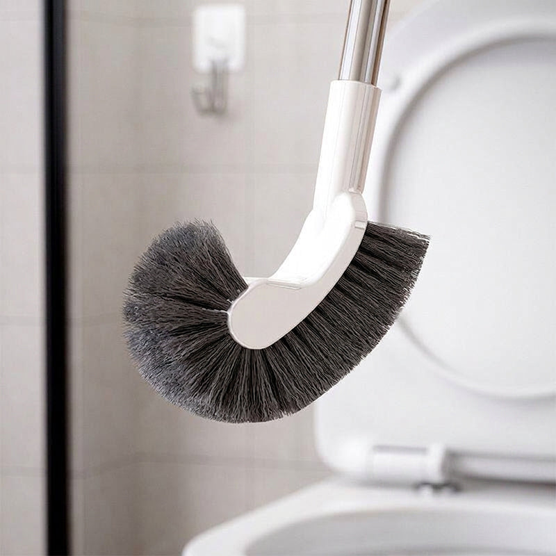Luma Toilet Brush | Curved Head, Stainless Steel Handle 5