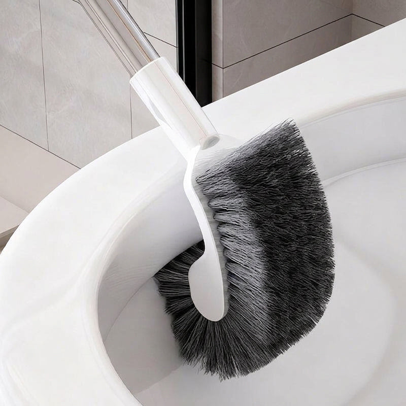 Luma Toilet Brush | Curved Head, Stainless Steel Handle 6