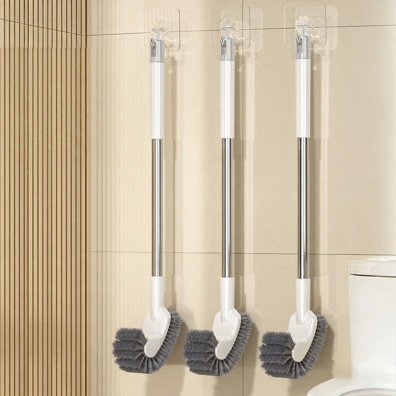 Luma Toilet Brush | Curved Head, Stainless Steel Handle 8