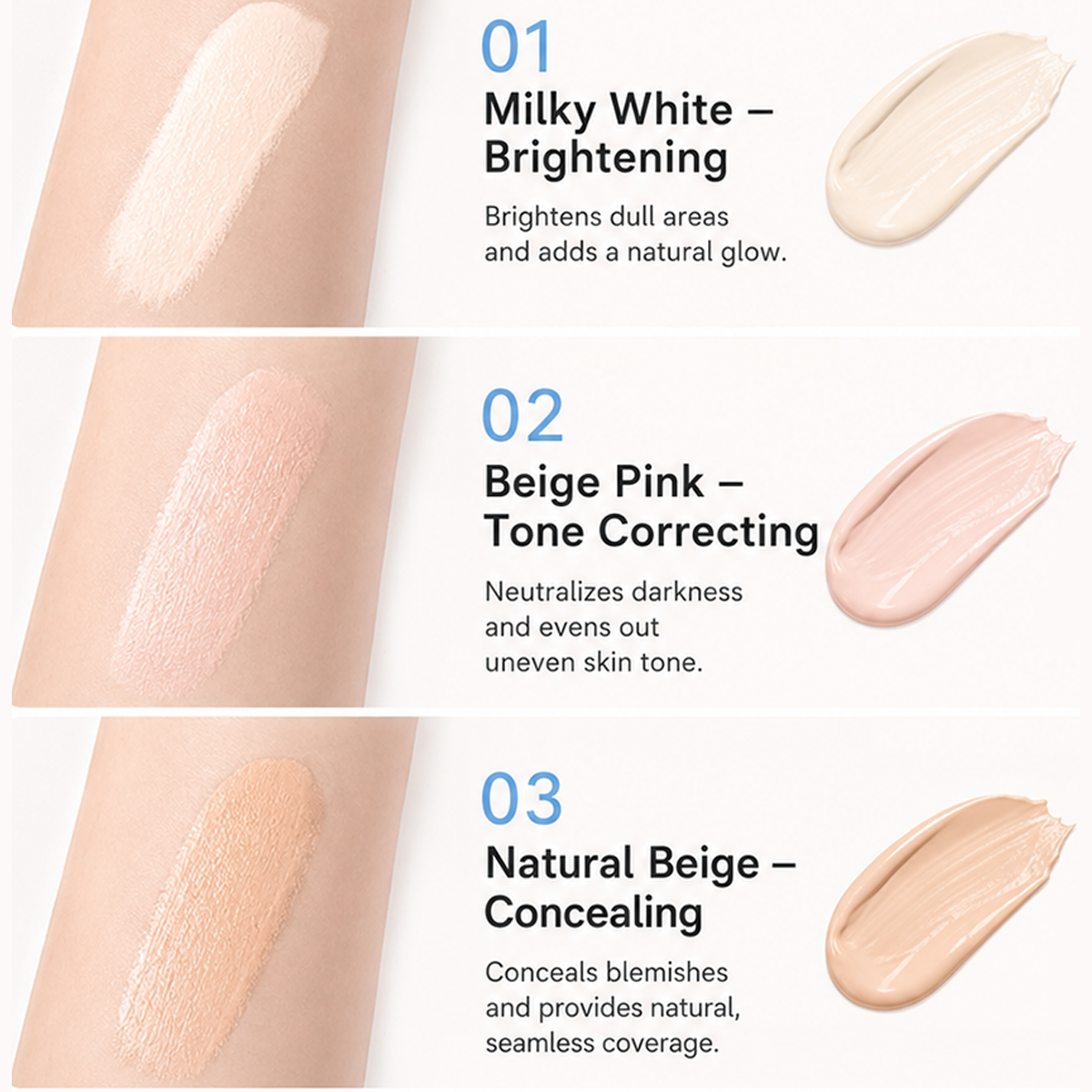 Luna Concealer Pen | Lightweight, Full-Coverage, 24-Hour Wear 0