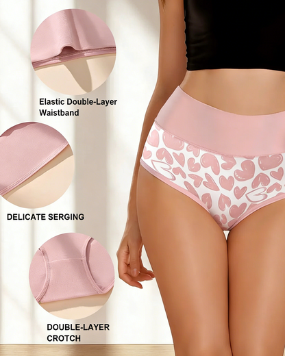 Luna Love Panties | Soft Cotton, High Rise Design, Full Coverage (6 Pack) 1