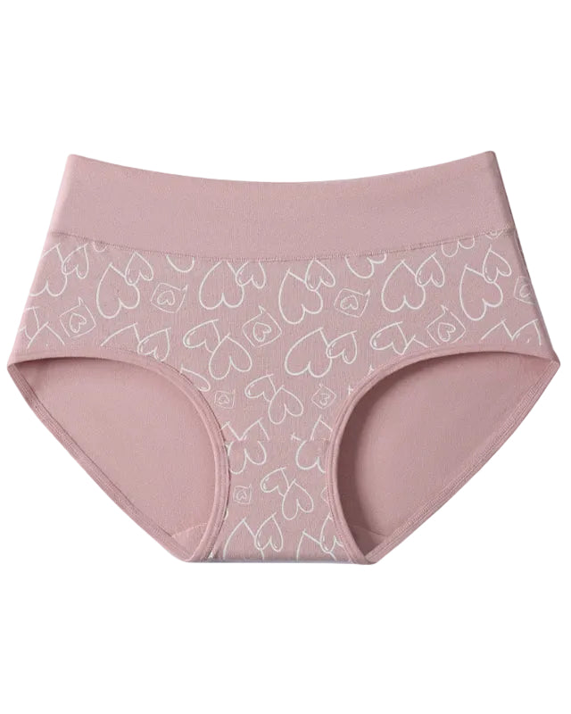 Luna Love Panties | Soft Cotton, High Rise Design, Full Coverage (6 Pack) 5