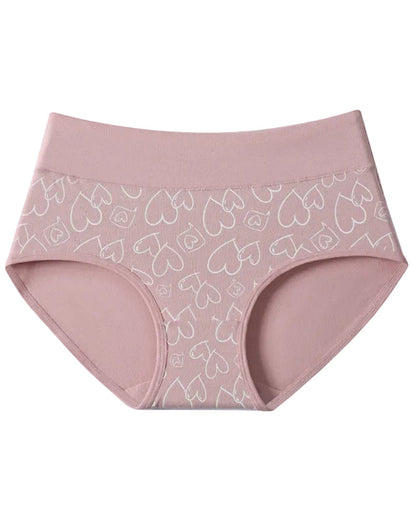 Luna Love Panties | Soft Cotton, High Rise Design, Full Coverage (6 Pack) 5