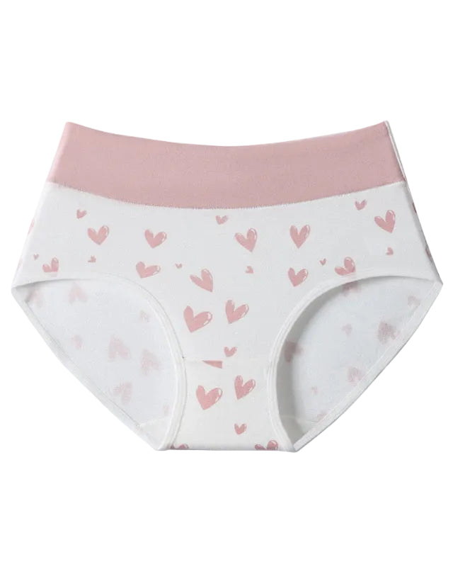 Luna Love Panties | Soft Cotton, High Rise Design, Full Coverage (6 Pack) 6