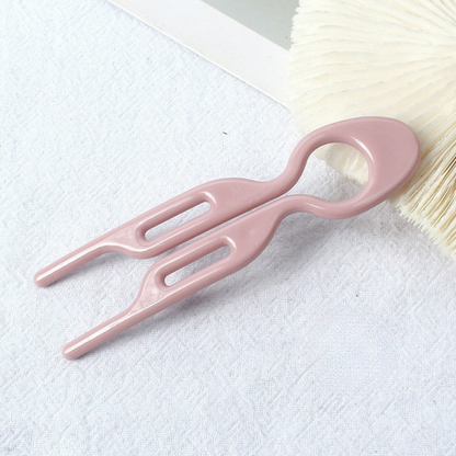 Lunara Hair Pins Set | Effortless Updos, 6 Pieces, Ideal Hair Clips for Thick Hair 11