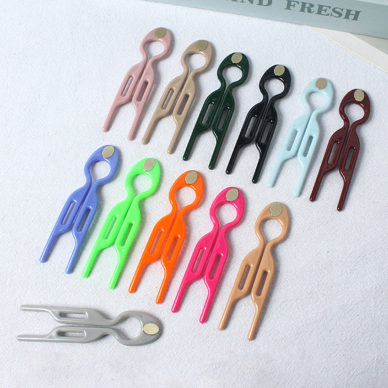 Lunara Hair Pins Set | Effortless Updos, 6 Pieces, Ideal Hair Clips for Thick Hair 7