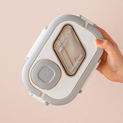 Lunex Bento Lunch Box | Leak-Proof, BPA-Free with Compartments and Carry Handle 8