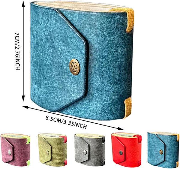 Luno Cash Wrap Wallet | Premium Leather, Magnetic Clasp 8
