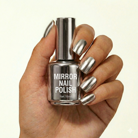 Lusoire Liquid Chrome Nail Polish | High-Gloss, Easy Application 0