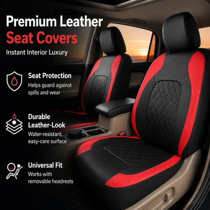 LuxeGuard Car Seat Protector | Durable Waterproof Cover for Pets and Families 0