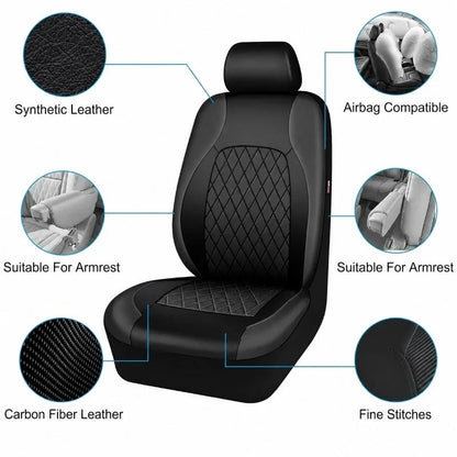 LuxeGuard Car Seat Protector | Durable Waterproof Cover for Pets and Families 1
