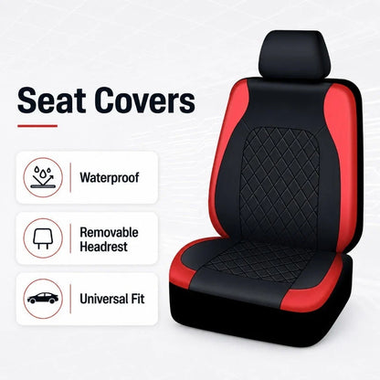 LuxeGuard Car Seat Protector | Durable Waterproof Cover for Pets and Families 2
