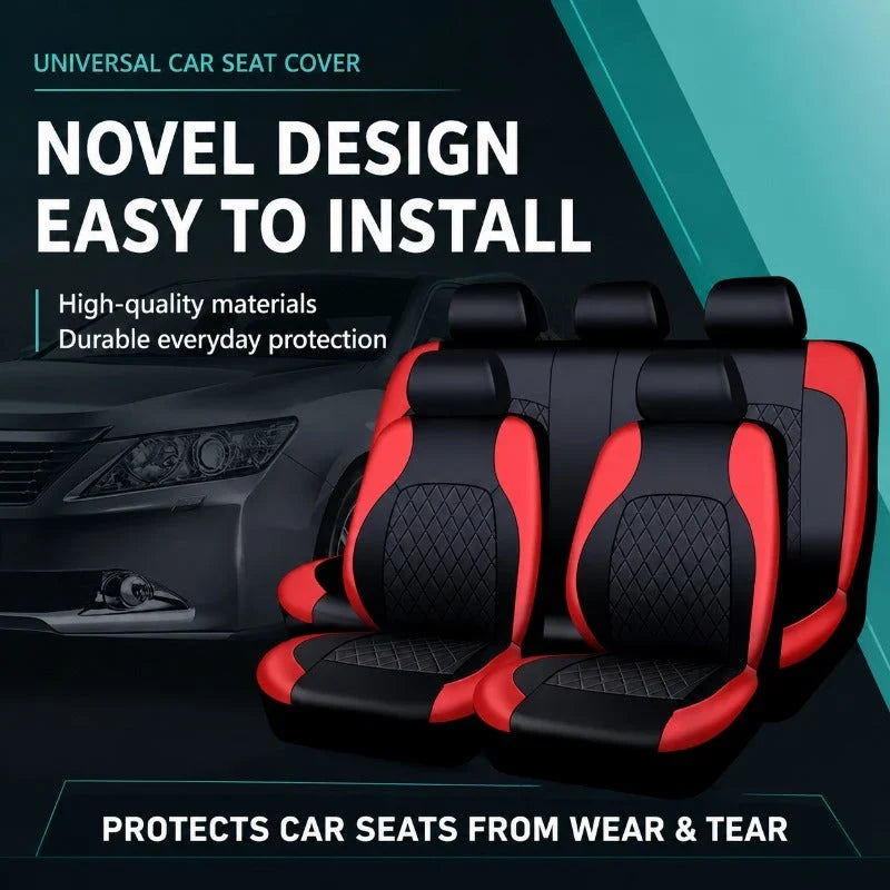 LuxeGuard Car Seat Protector | Durable Waterproof Cover for Pets and Families 3