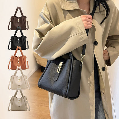 Luxe Bucket Bag | Large Capacity Faux Leather 1