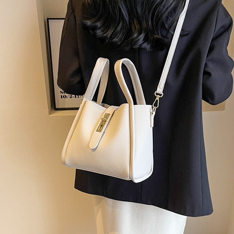 Luxe Bucket Bag | Large Capacity Faux Leather 10