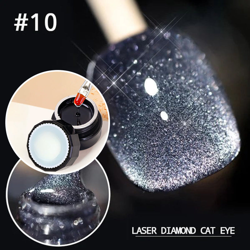Luxe Cat Eye Nail Polish | Non-Toxic, Natural Resin, Sparkling Effect 18