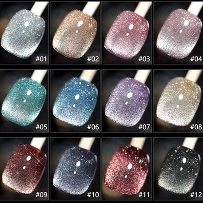 Luxe Cat Eye Nail Polish | Non-Toxic, Natural Resin, Sparkling Effect 2