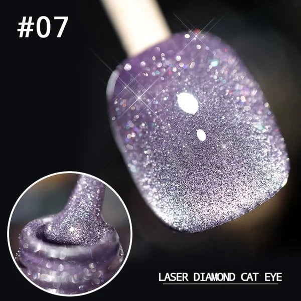 Luxe Cat Eye Nail Polish | Non-Toxic, Natural Resin, Sparkling Effect 20
