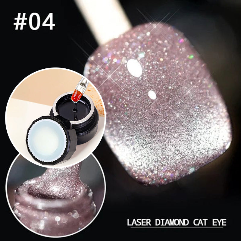 Luxe Cat Eye Nail Polish | Non-Toxic, Natural Resin, Sparkling Effect 21