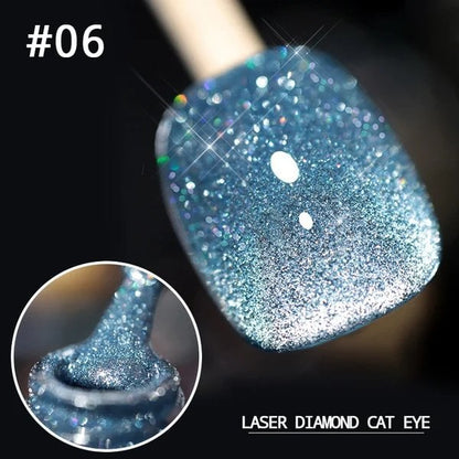 Luxe Cat Eye Nail Polish | Non-Toxic, Natural Resin, Sparkling Effect 4