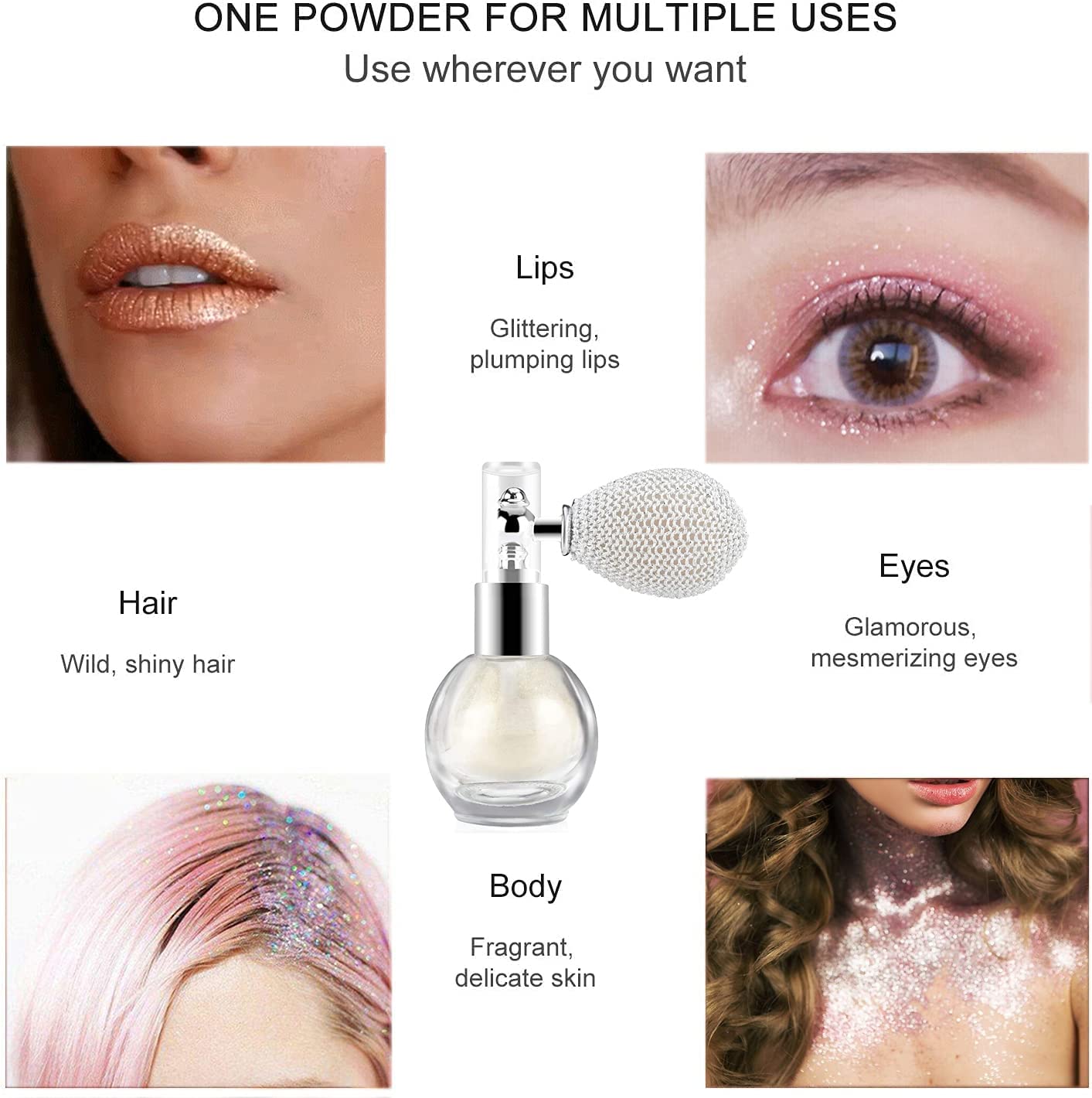 Luxe Highlighter Spray | Lightweight, Multi-Use Glitter 8