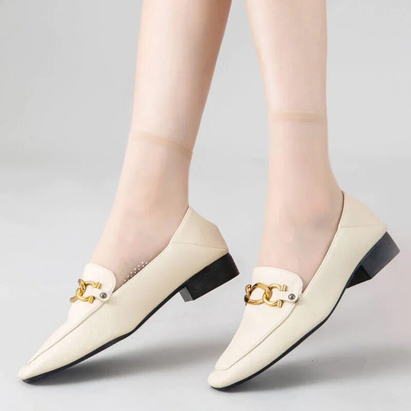 Luxe Invisible Socks | Slip-Resistant Crystal Silk 6