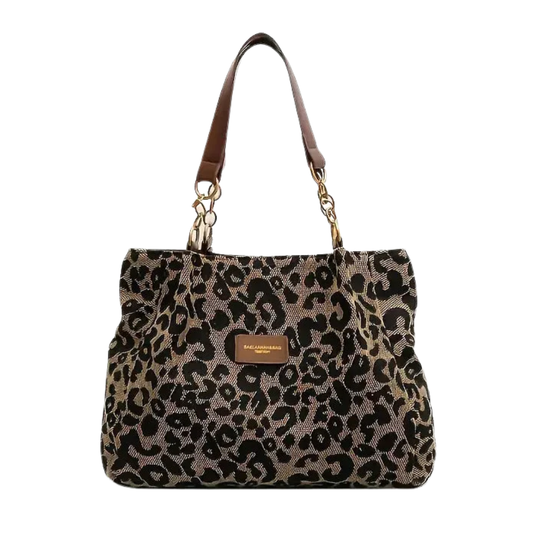 Luxe Leopard Tote | Spacious, Durable Design 0