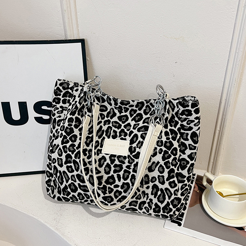 Luxe Leopard Tote | Spacious, Durable Design 8