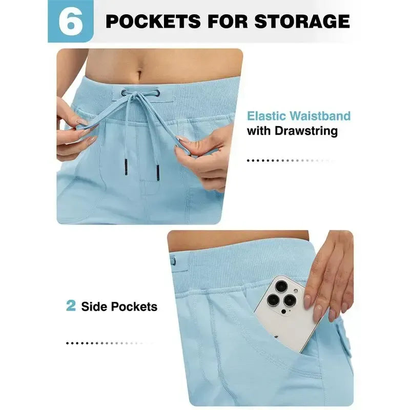 Luxe Women's Capris | Lightweight, Comfortable Fit with Spacious Pockets 2