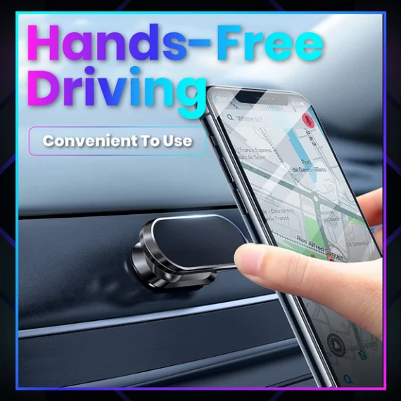 Magma Car Phone Holder | Ultra-Strong Magnetic, 360° Rotation, Compatible with All Smartphones 0