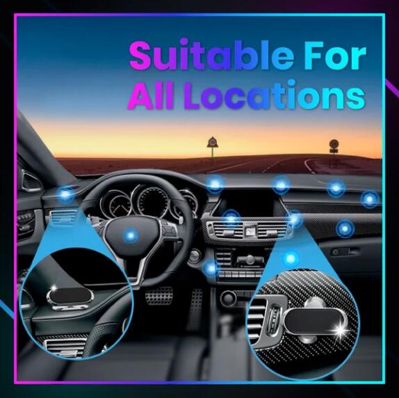 Magma Car Phone Holder | Ultra-Strong Magnetic, 360° Rotation, Compatible with All Smartphones 2