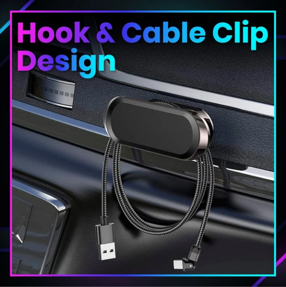 Magma Car Phone Holder | Ultra-Strong Magnetic, 360° Rotation, Compatible with All Smartphones 5