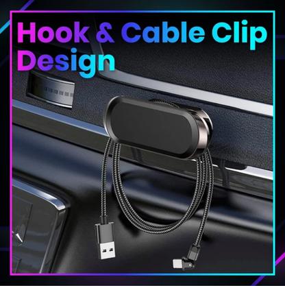 Magma Car Phone Holder | Ultra-Strong Magnetic, 360° Rotation, Compatible with All Smartphones 5