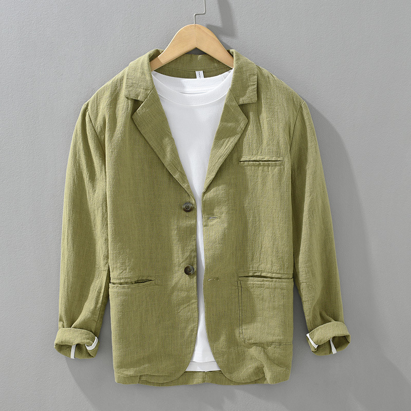 Emory — Lightweight Linen Blazer with Relaxed Fit for Everyday Wear