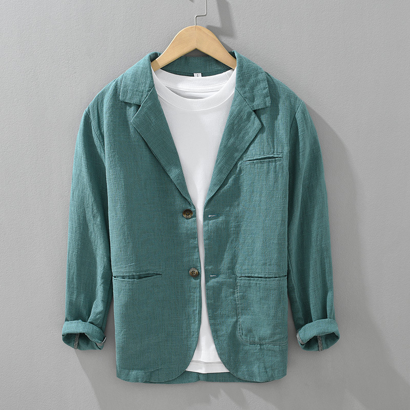 Emory — Lightweight Linen Blazer with Relaxed Fit for Everyday Wear