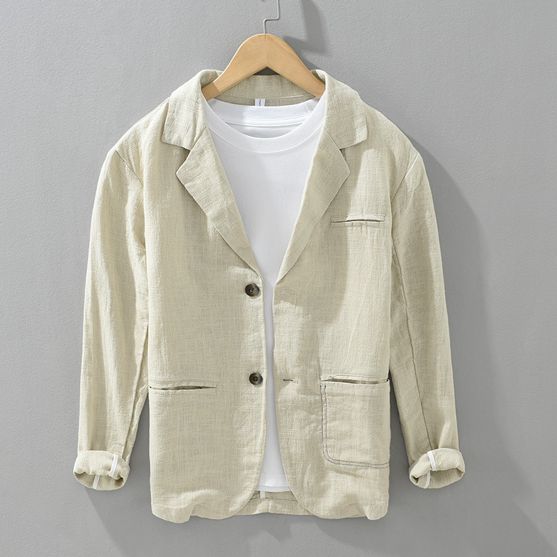 Emory — Lightweight Linen Blazer with Relaxed Fit for Everyday Wear