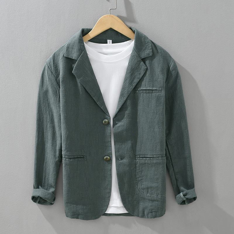 Emory — Lightweight Linen Blazer with Relaxed Fit for Everyday Wear
