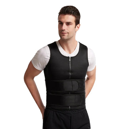 Maverick Body Shaper Vest | Double Belt, Waist Sculpting 6