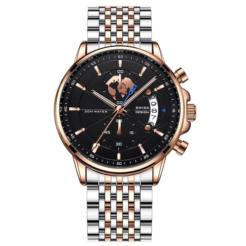 Maverick Men's Watch | Luminous, Water-Resistant