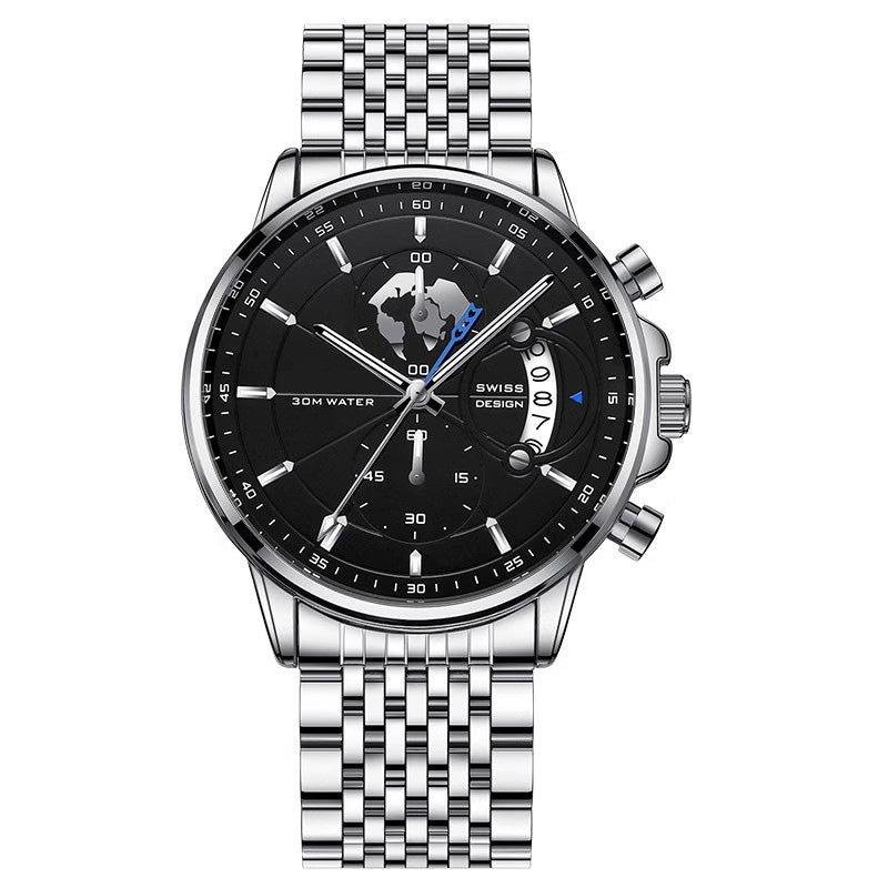 Maverick Men's Watch | Luminous, Water-Resistant 10