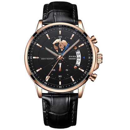 Maverick Men's Watch | Luminous, Water-Resistant 13
