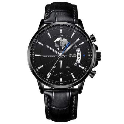 Maverick Men's Watch | Luminous, Water-Resistant 14