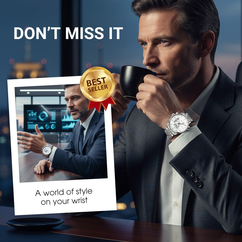 Maverick Men's Watch | Luminous, Water-Resistant 4
