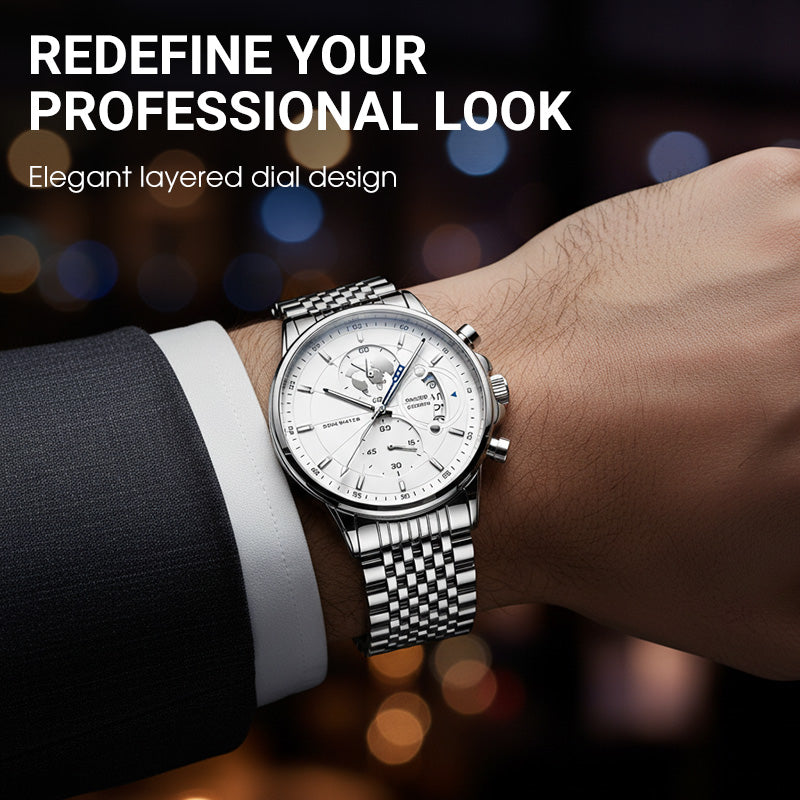 Maverick Men's Watch | Luminous, Water-Resistant 6