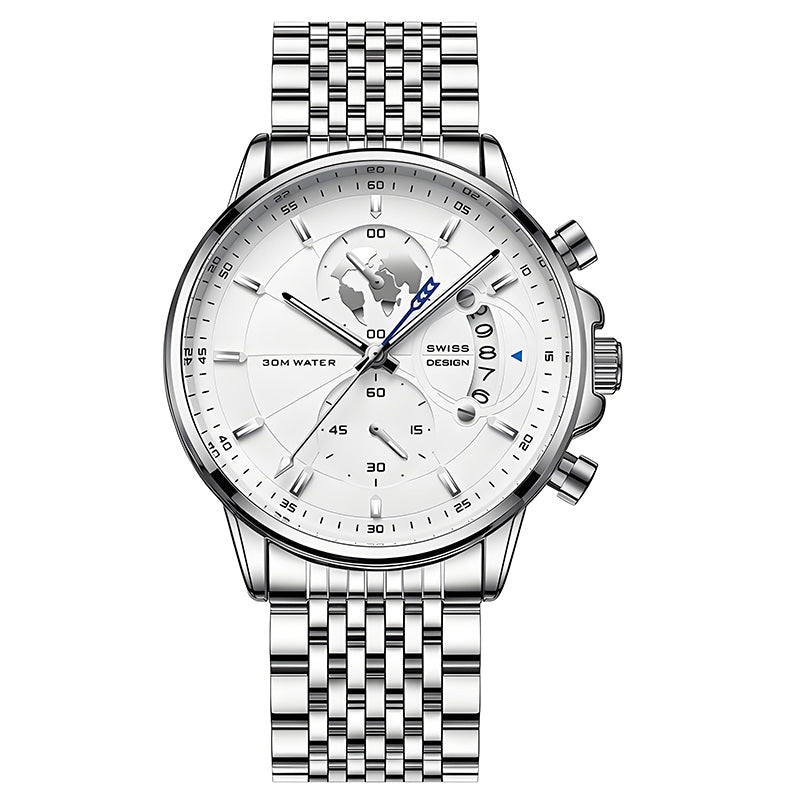 Maverick Men's Watch | Luminous, Water-Resistant 9
