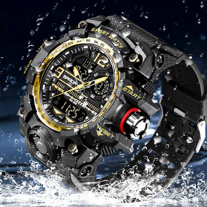 Maverick Men's Watch | Multifunctional, Waterproof, Luminous Display 2